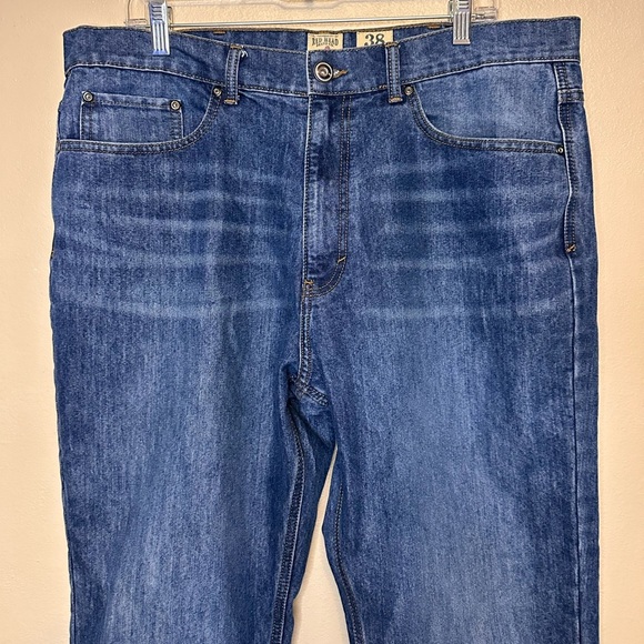 Red Head Men’s Relaxed Fit Straight Leg Jeans Size 38x34 - Picture 3 of 7